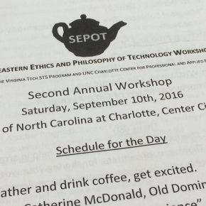 In the News: Southeastern Ethics and Philosophy of Technology Workshop In the News: Southeastern Ethics and Philosophy of Technology Workshop